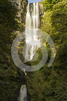 Pistyll Rhaeadr Waterfall Ã¢â¬â High waterfall in wales, United Kingdom